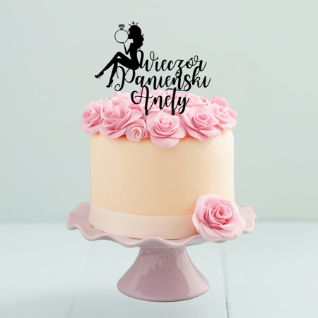 Topper na tort PERSONALIZOWANY WIECZÓR PANIEŃSKI WZ.II
