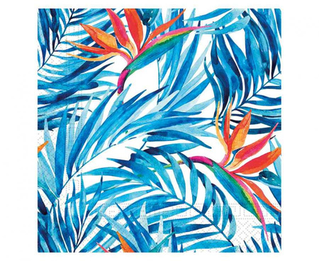 #ZSE Serwetki papierowe Tropical Flowers Decorata, rozm. 33 x 33 cm, 20 szt.