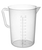 Miarka polipropylenowa podziałką 0,5 l