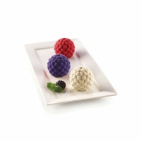 Forma silikonowa jeżyna SEGRETI DEL BOSCO, 65x66 mm 6 gniazd Silikomart