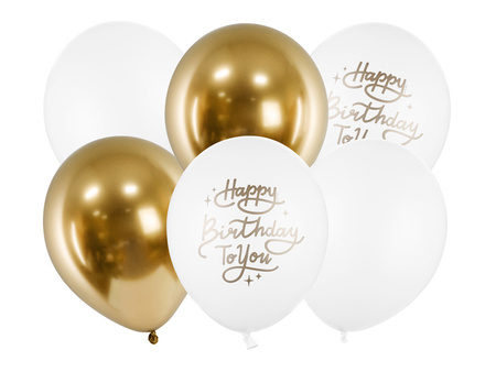Balony Rainbow 30cm pastelowe, czarny (1 op. / 100 szt.)