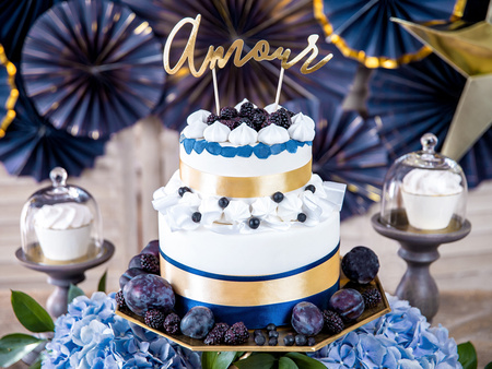 Tasiemka satynowa, żółty, 25mm/25m (1 szt. / 25 mb.)