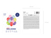 Balony Strong 27cm, Metallic Pure White (1 op. / 50 szt.)