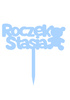Personalizowany topper na ROCZEK Z MISIEM WZ.I + IMIE DZIECKA