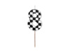 Balon foliowy Game over, 45 cm, czarny