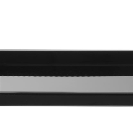Witrynka roll-top, HENDI, GN 1/2, czarny, 325x265mm, Prostokątny Wariant podstawowy