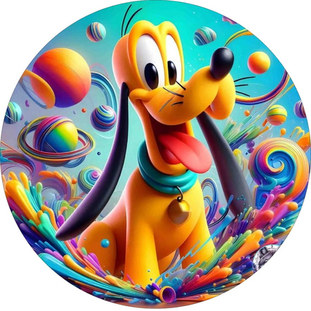 Opłatek na tort MYSZKA MICKEY - PLUTO WZ.I