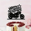 Topper na tort HAPPY BIRTHDAY MOTOCYKL MOTOR WZ.II