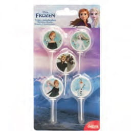 ŚwieczkI FROZEN KRAINA LODU 5 szt. DeKora