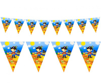 #DEGI Girlanda z flagami "Pirat", 310 cm KK