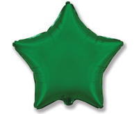 #BFK Balon foliowy 18" FX - Gwiazda (zielona), niepakowany