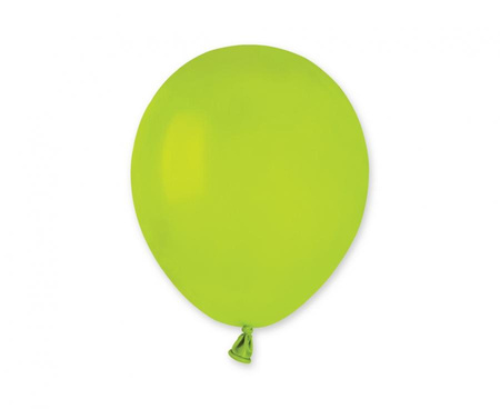 #BL Balony A50 pastel 5" - pistacjowe 11/ 100 szt.
