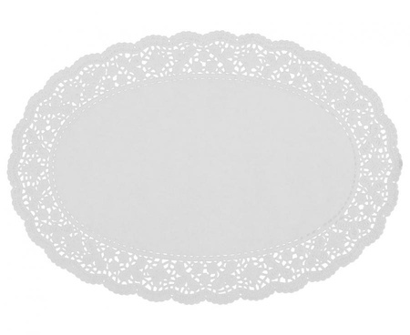 #ZSE Serwetka dekoracyjna owal 28 x 41 cm / 100 szt.