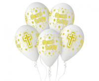 #BL Balony Premium Chrzest, 12 cali/ 5 szt. KK