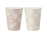 #ZKU Kubeczki papierowe Stokrotka, 266 ml, 8 szt.