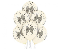 #BL Balony D11 Big Bows Vanilla, 1C5S, 6 szt.