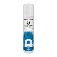 Zamsz w sprayu NIEBIESKI Velvet Spray Blue 100ml Food Colours