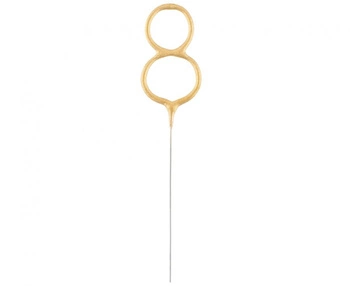 #ZOF Złota cyfra 8 (zimny ogień)