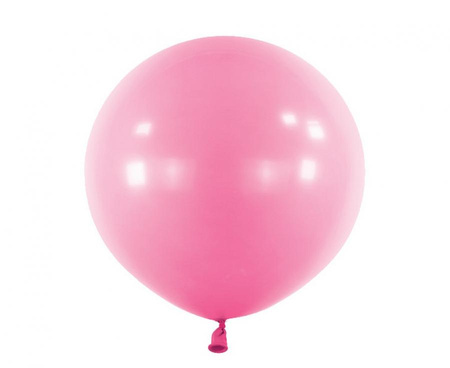 #BL Balon 24" RND Standard Pink, 4 szt.