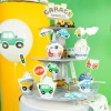 Owijki - papilotki do muffinek AUTA 6 szt. Party Pal