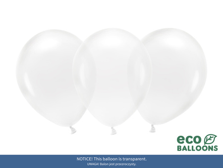 Balony Eco 30cm pastelowe, kremowy (1 op. / 100 szt.)
