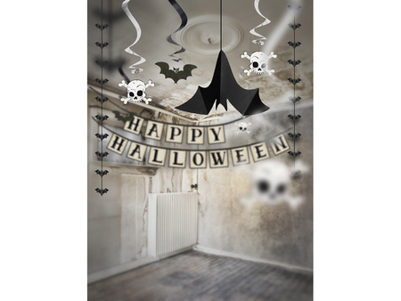 Lampion papierowy, kremowy, 35cm