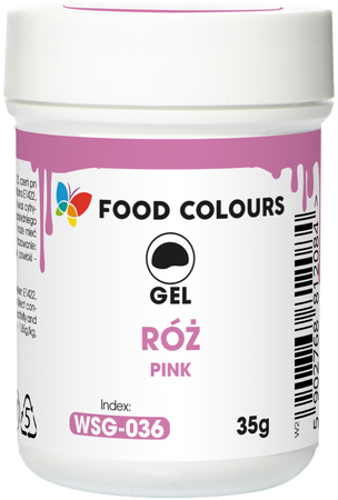 Barwnik w żelu RÓŻ 35g Food Colours