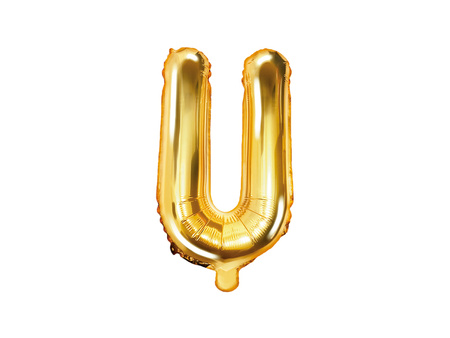 Balon foliowy Litera ''O'', 35cm, srebrny