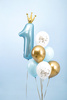Balony Rainbow 30cm pastelowe, fiolet (1 op. / 100 szt.)
