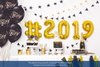 Balon foliowy Cyfra ''5'', 35cm, złoty Party Deco