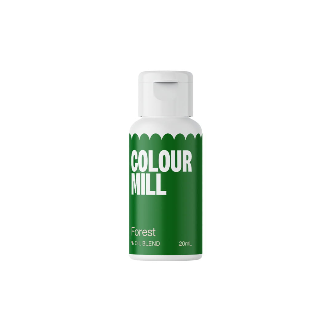 Barwnik olejowy FOREST 20 ml Colour Mill - opakowanie z zieloną etykietą