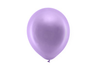 Balony Rainbow 23cm metalizowane, fiolet (1 op. / 10 szt.)