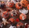 Forma silikonowa do dekoracji masy cukrowej czekolady Halloweenowe DYNIE