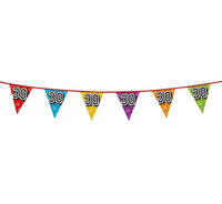 #DEGI Girlanda, flagi holograficzne "30"