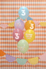 Balony 30 cm, Kokardki, mix (1 op. / 50 szt.)