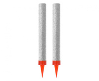 #ZOF Fontanny party holograficzne srebrne - 12 cm/ 2 szt.