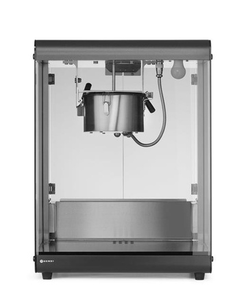 Urządzenie do popcornu, HENDI, 80L, czarny, 220-240V/1155W, 560x445x(H)775mm Wariant podstawowy