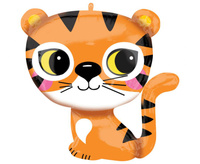 #BFK Balon foliowy SuperShape 24" Tiger, zapakowany