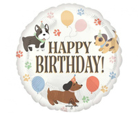 #BFK Balon foliowy 18" CIR - Pawsome Party