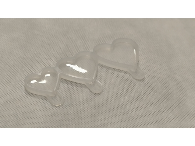 Foremka SERCA SERDUSZKA – widok gniazd na serduszkowe lizaki