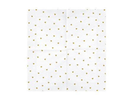 Tuba z serpentynami, złoty, 40cm