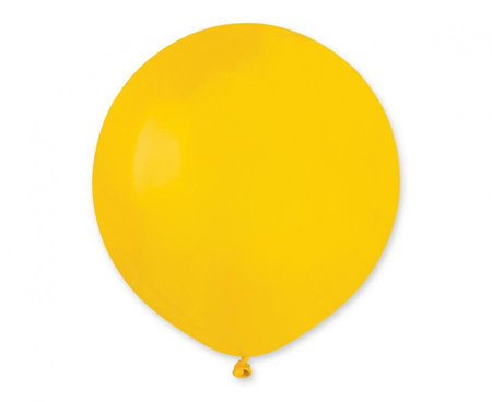 #BL Balony G19 pastel 19" - Yellow 002 / 25 szt.