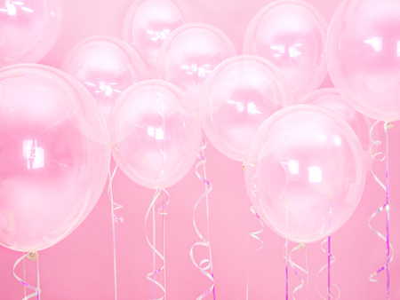 Balony Strong 23cm, Pastel Baby Pink (1 op. / 100 szt.)