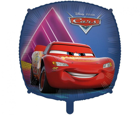 #BFK Balon foliowy Square Cars Disney, 46cm , 1 szt.