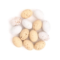Posypka jajka wielkanocne SMALL NATURAL EGGS 125g Słodki Bufet