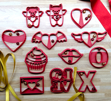 Foremka do tworzenia dekoracji USTA WZ.I KicCake