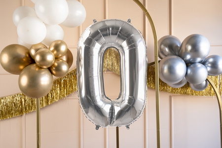 Balony 30 cm, Tęcza, mix (1 op. / 6 szt.)