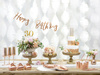 Balony 30cm, Just Married, P. Pure White (1 op. / 50 szt.)