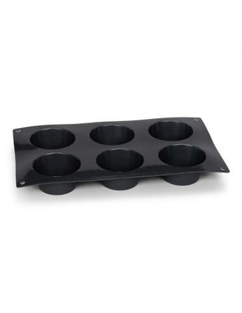 Silikonowa forma na 6 muffinek 29x17cm STARFLEX Patisse