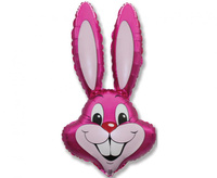 #BFK Balon foliowy 24" FX - "Rabbit" (różowy), pakowany